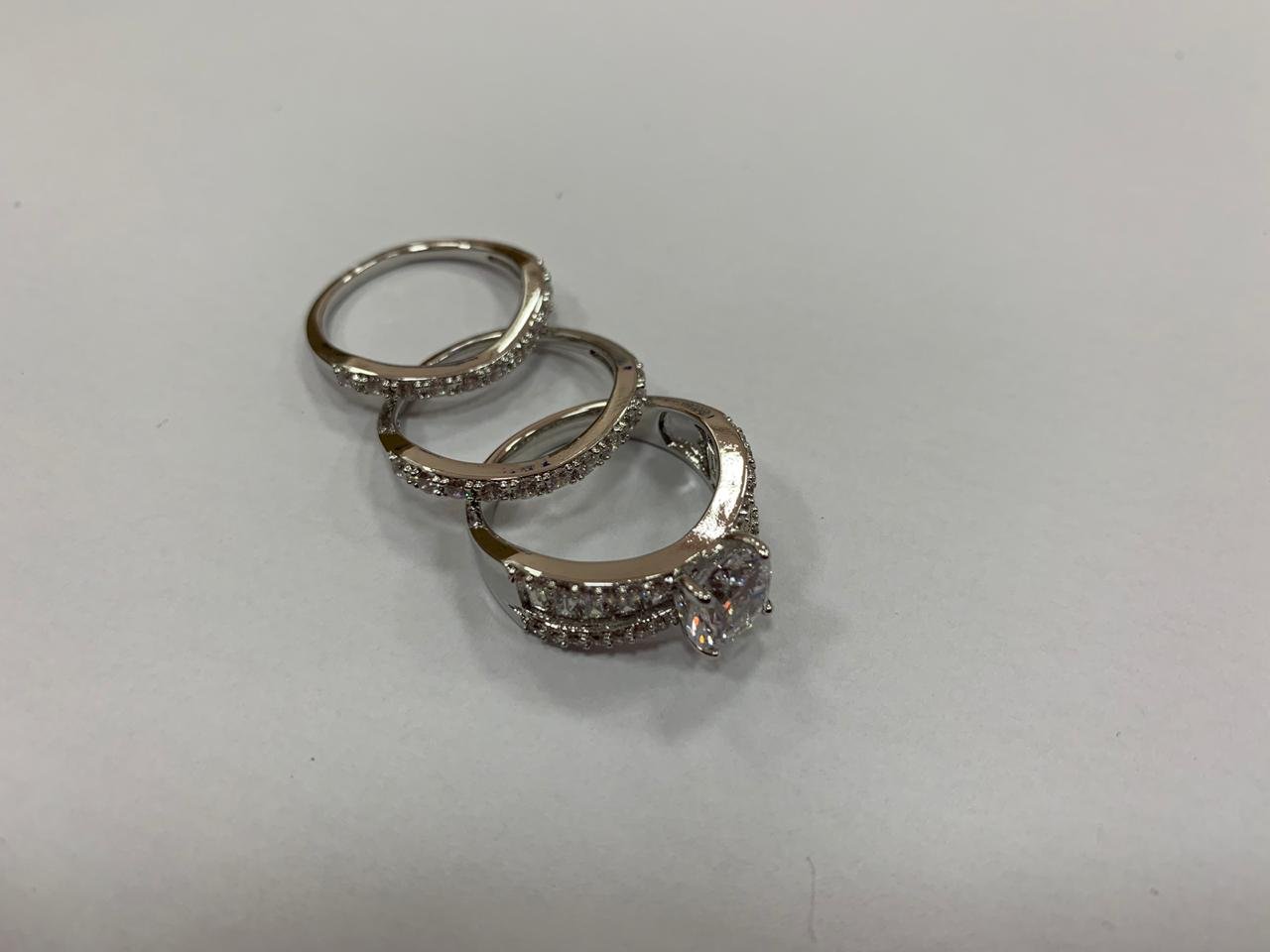 ANEL TRIO CRISTAL