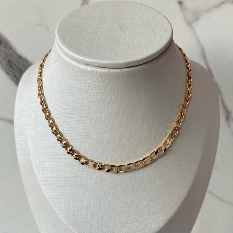 COLAR CHOKER GRUMET GROSSA