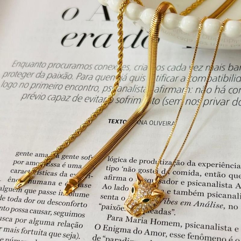 COLAR CHOKER SNAKE FIO ALEMÃO FINA