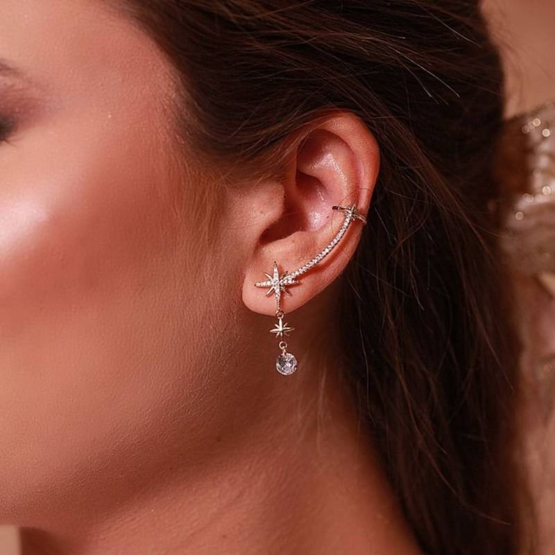 BRINCO EAR CUFF ESTRELA