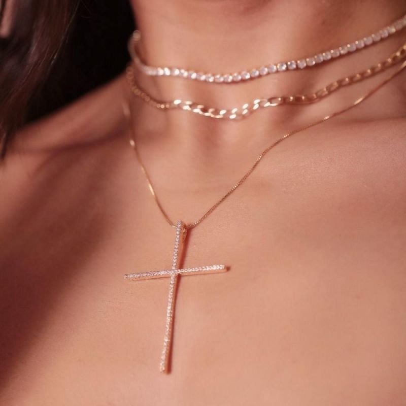 CHOKER RIVIERA ZIRCONIAS MAIORES