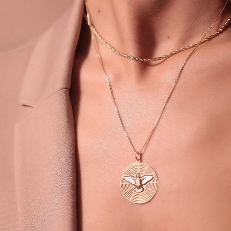 COLAR CHOKER CORRENTE BAIANA FINA