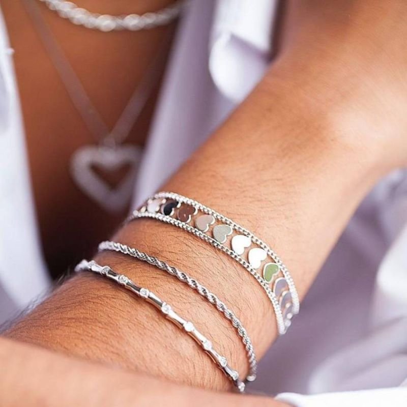 PULSEIRA CORRENTE BAIANA FINA DIAMANTADA