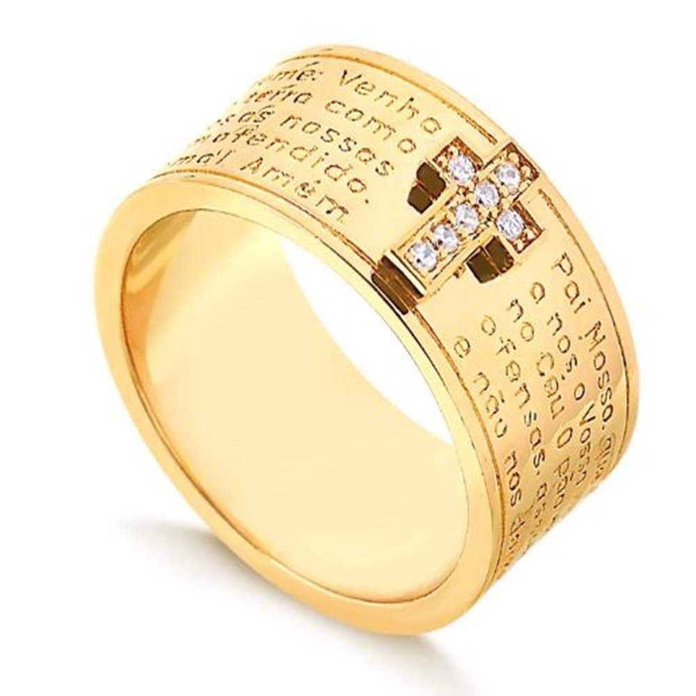 ANEL COM ORAÇÃO DO PAI NOSSO