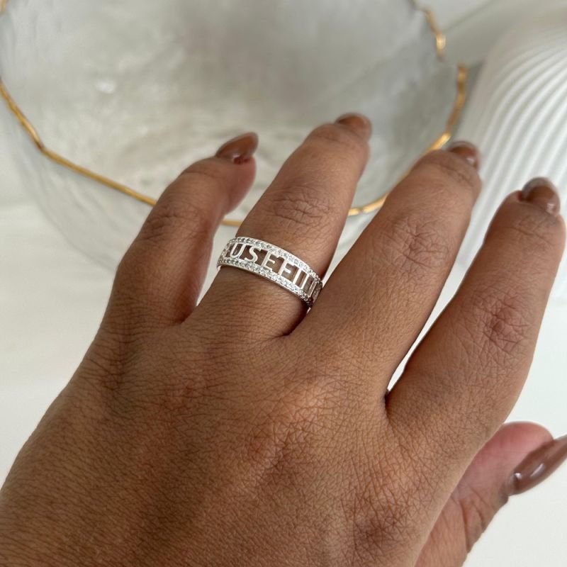 ANEL DEUS É FIEL PRATA