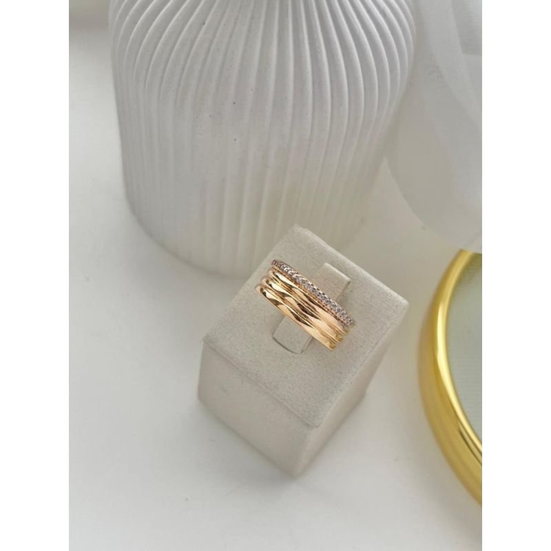 ANEL FILEIRAS - OURO 18K - 17 - 22