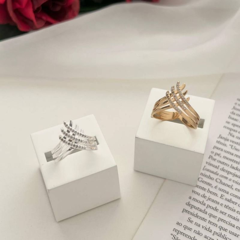 ANEL FIOS CRAVEJADOS