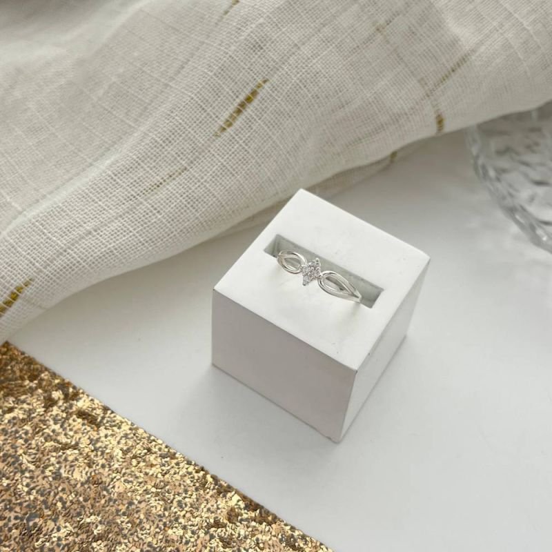 ANEL LOSANGO PRATA 925