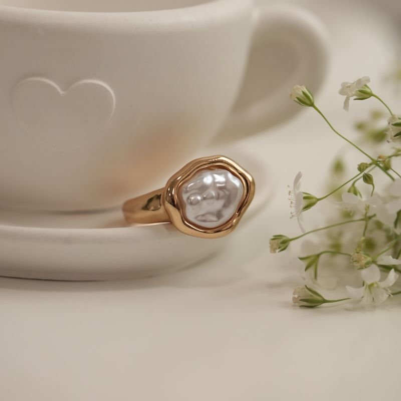 ANEL ORGÂNICO PÉROLA