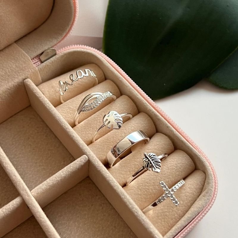 ANEL REGULÁVEL PRATA