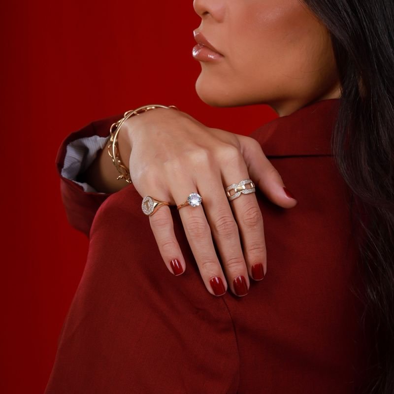 ANEL SOLITÁRIO DIAMONT