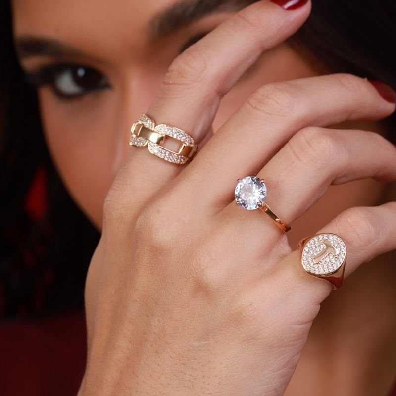 ANEL SOLITÁRIO DIAMONT
