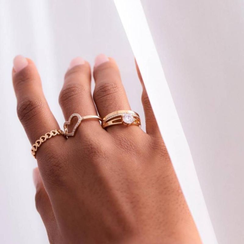 ANEL SOLITÁRIO DUPLO