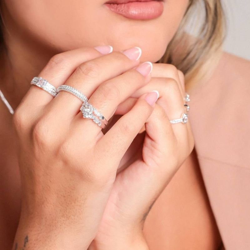 ANEL SÓLITARIO PRATA