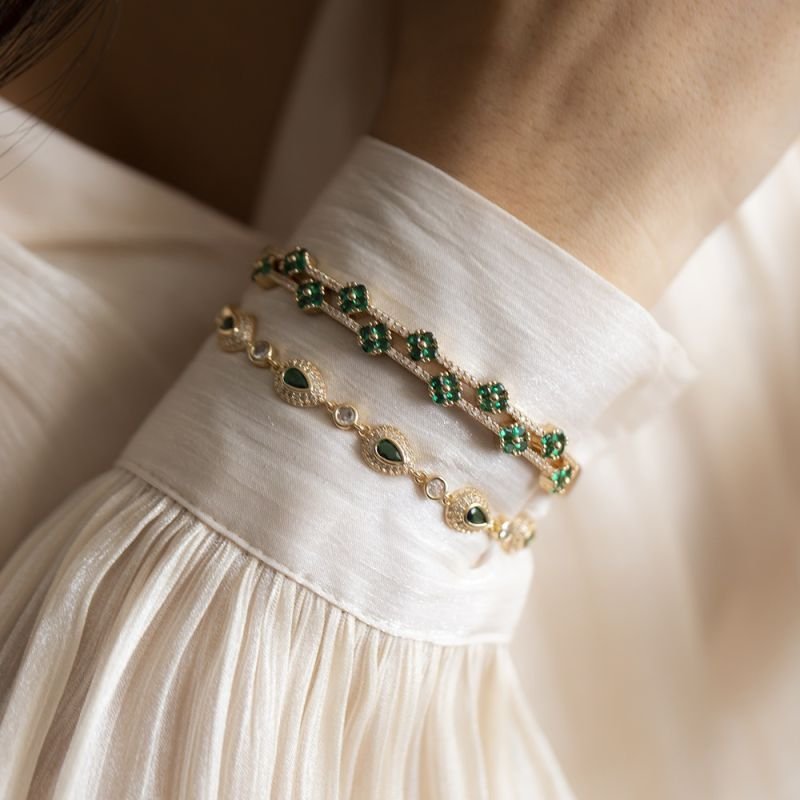 BRACELETE DUO TREVOS