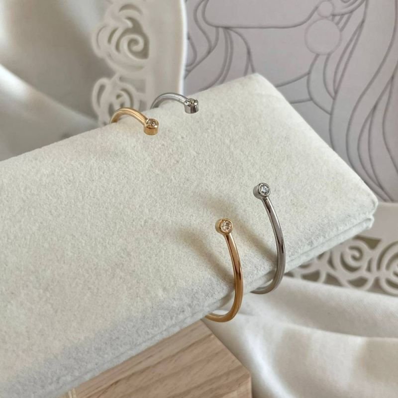 BRACELETE DUAS ZIRCÔNIAS
