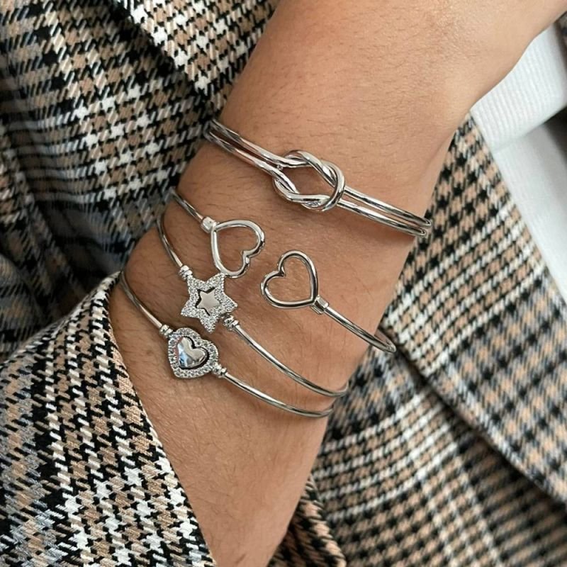 BRACELETE ENCAIXE CORAÇÃO