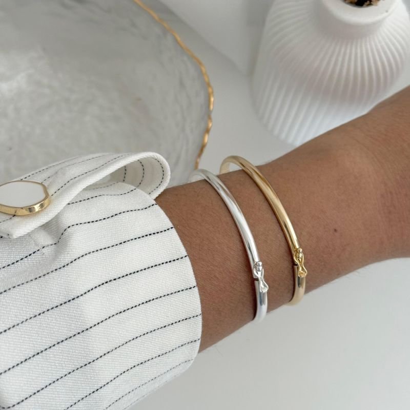 BRACELETE LISO FINO PRATA