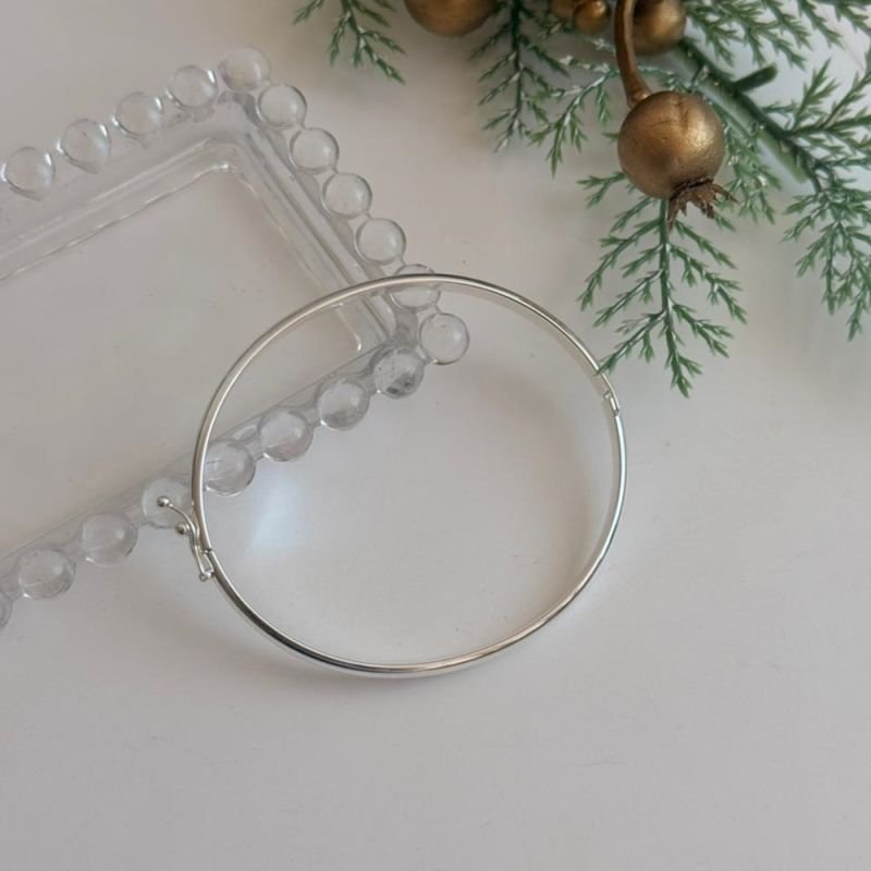 BRACELETE LISO FINO PRATA