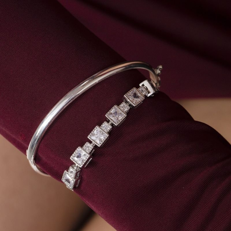 BRACELETE LISO FINO PRATA