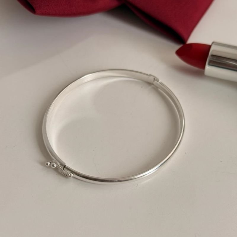 BRACELETE LISO FINO PRATA