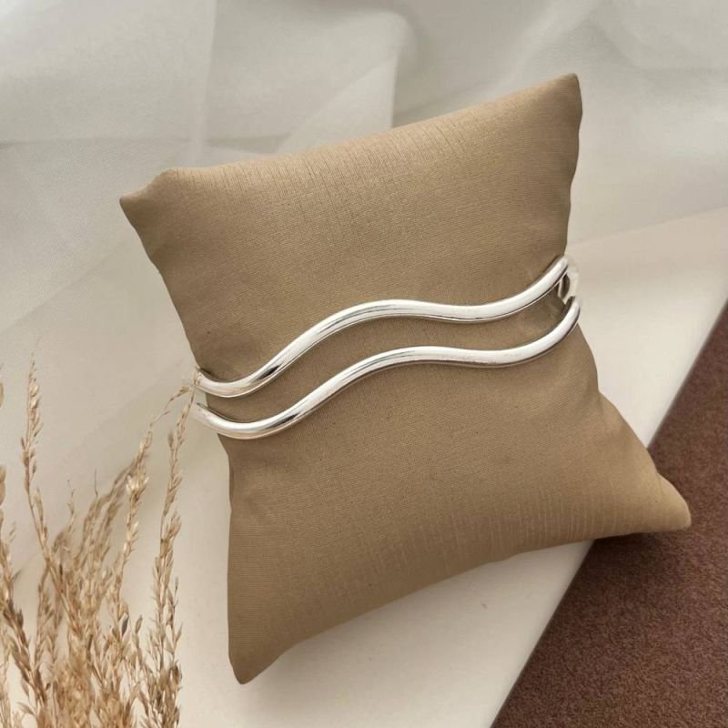 BRACELETE ONDA PRATA