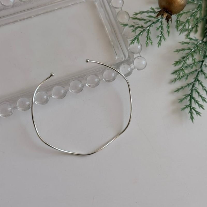 BRACELETE ONDA PRATA