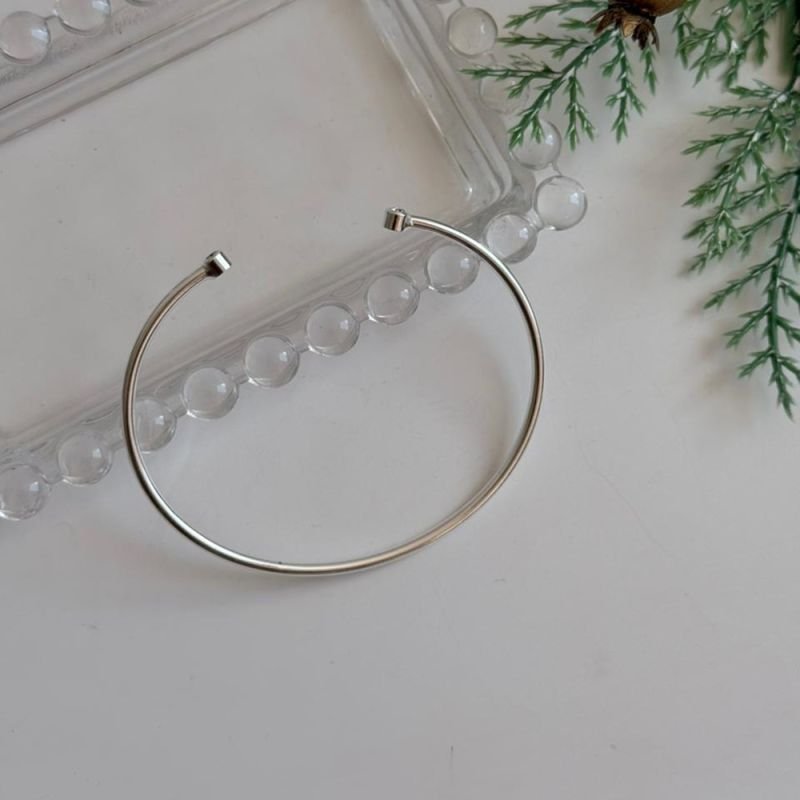 BRACELETE PONTO DE LUZ PRATA