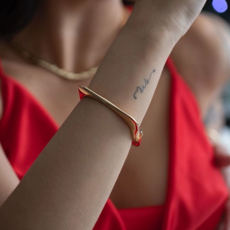 BRACELETE QUADRADO LISO