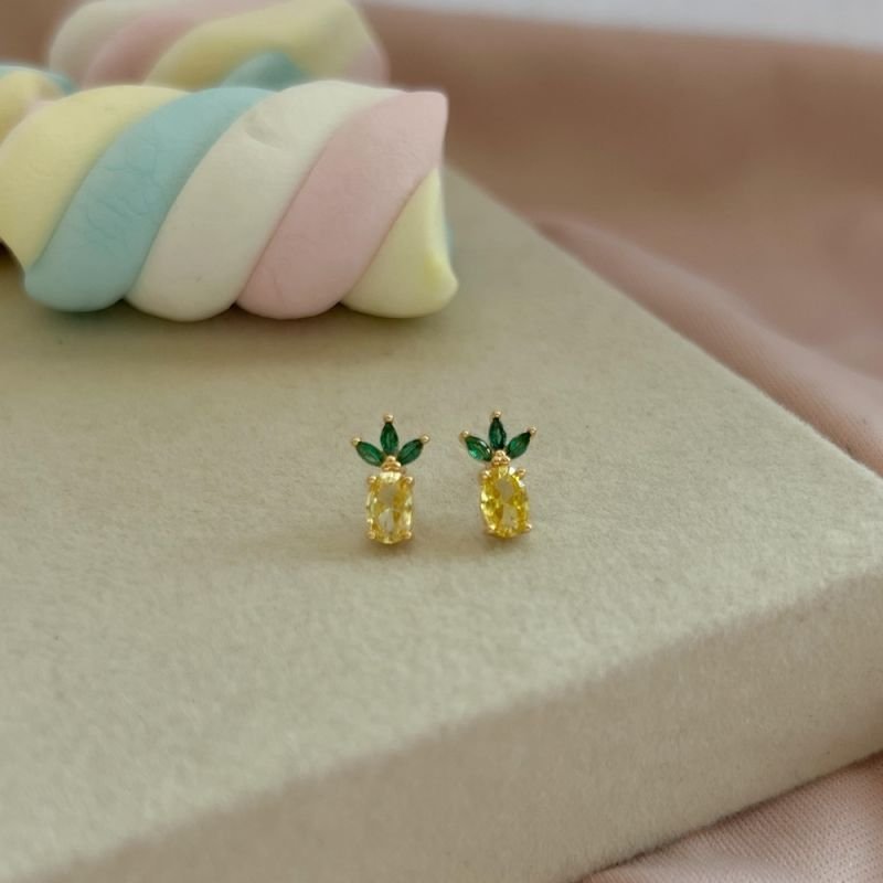 BRINCO ABACAXI INFANTIL