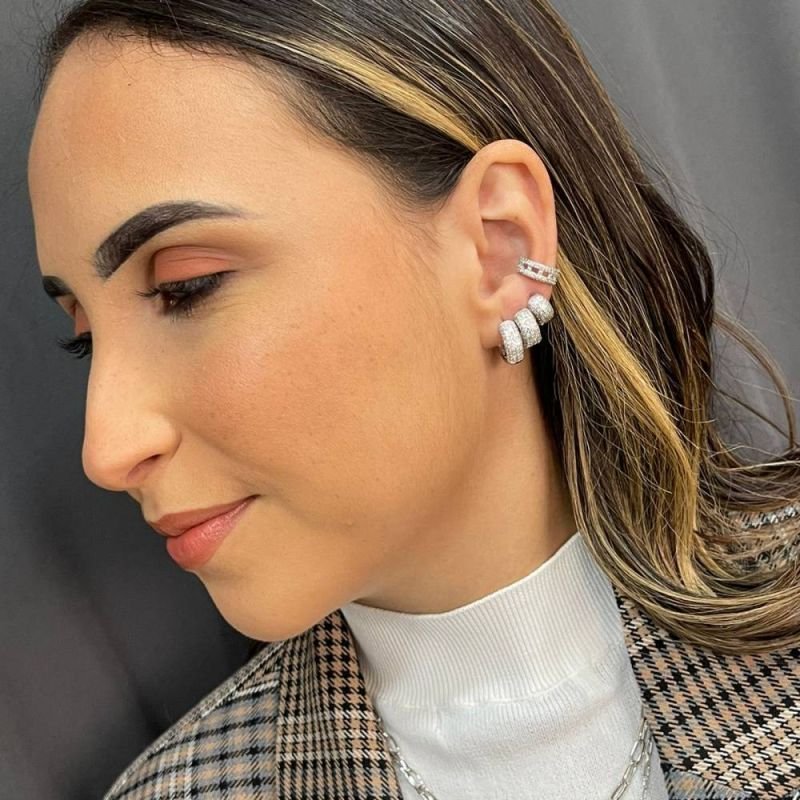 BRINCO ARGOLA 5 FILEIRAS G