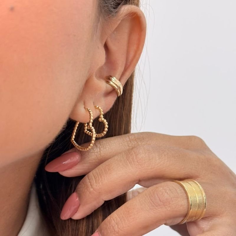 BRINCO ARGOLA CORAÇÃO M