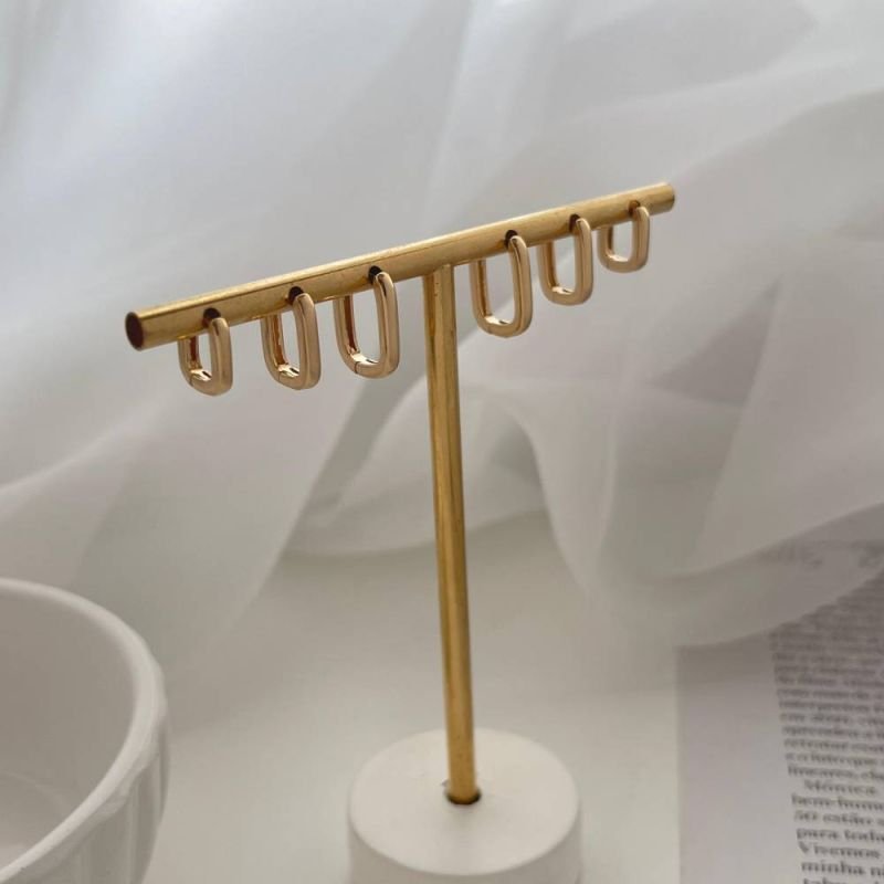 BRINCO ARGOLA QUADRADA M