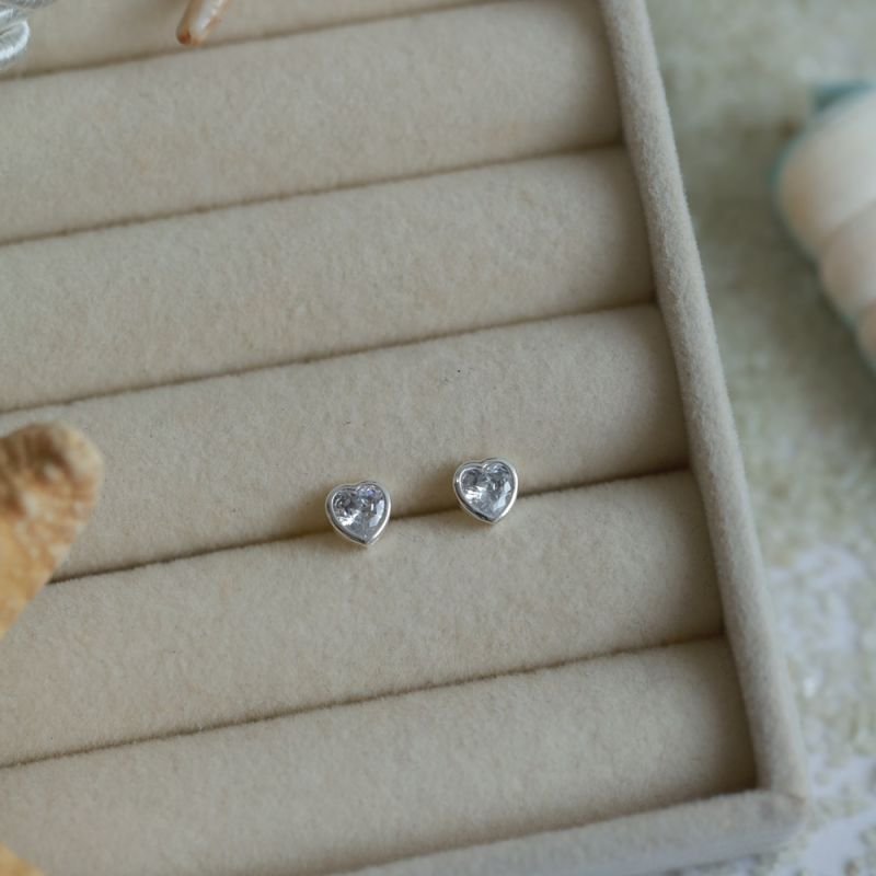 BRINCO CORAÇÃO G PRATA