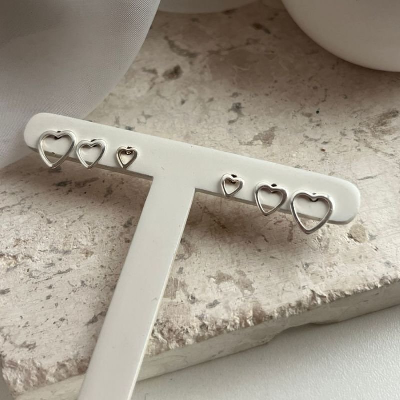 BRINCO CORAÇÃO P PRATA