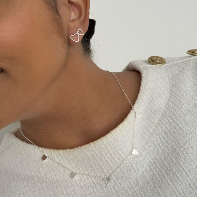 BRINCO CORAÇÃO P PRATA