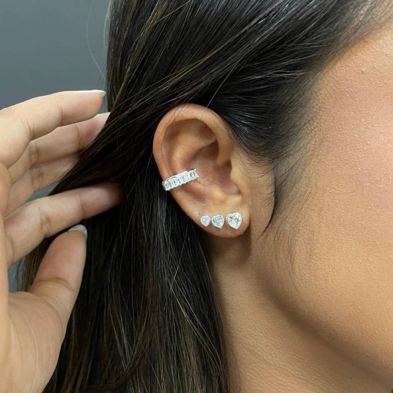 BRINCO CORAÇÃO M PRATA