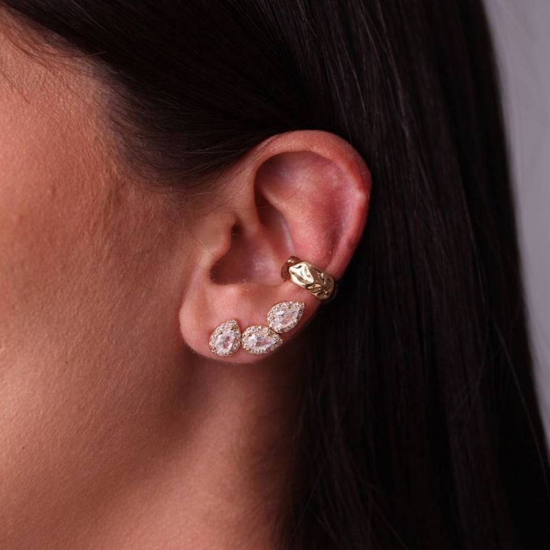 BRINCO EAR CUFF 3 GOTAS