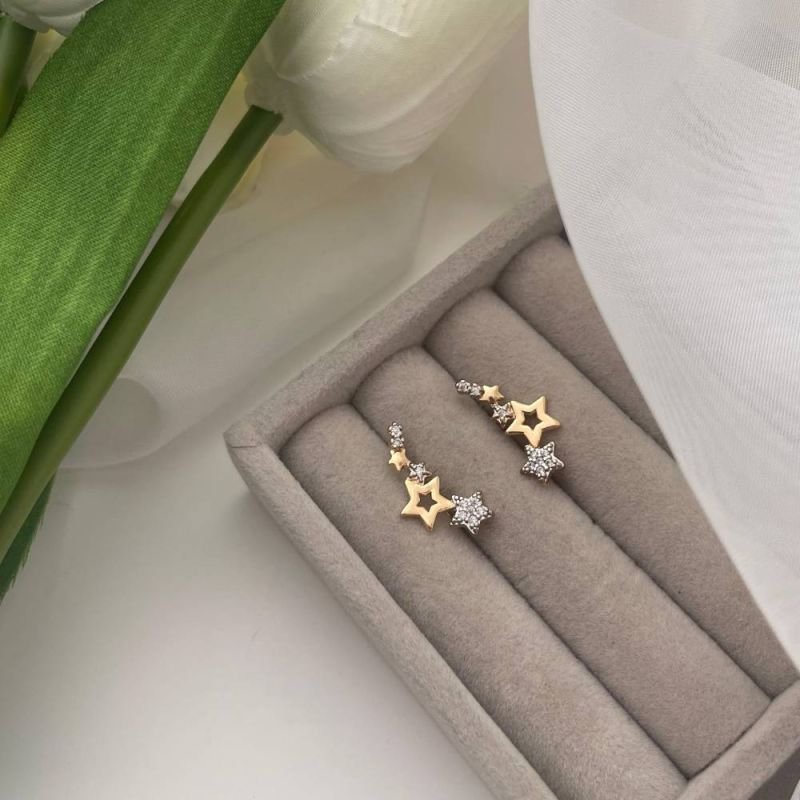 BRINCO EAR CUFF ESTRELAS