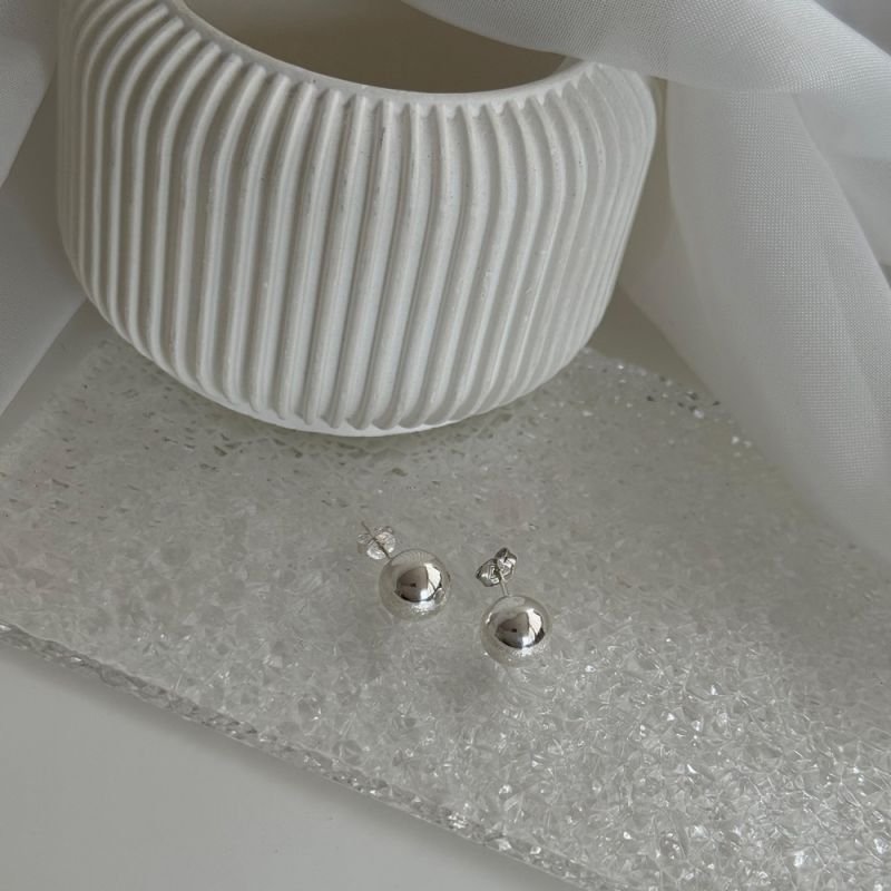 BRINCO ESFERA GG PRATA