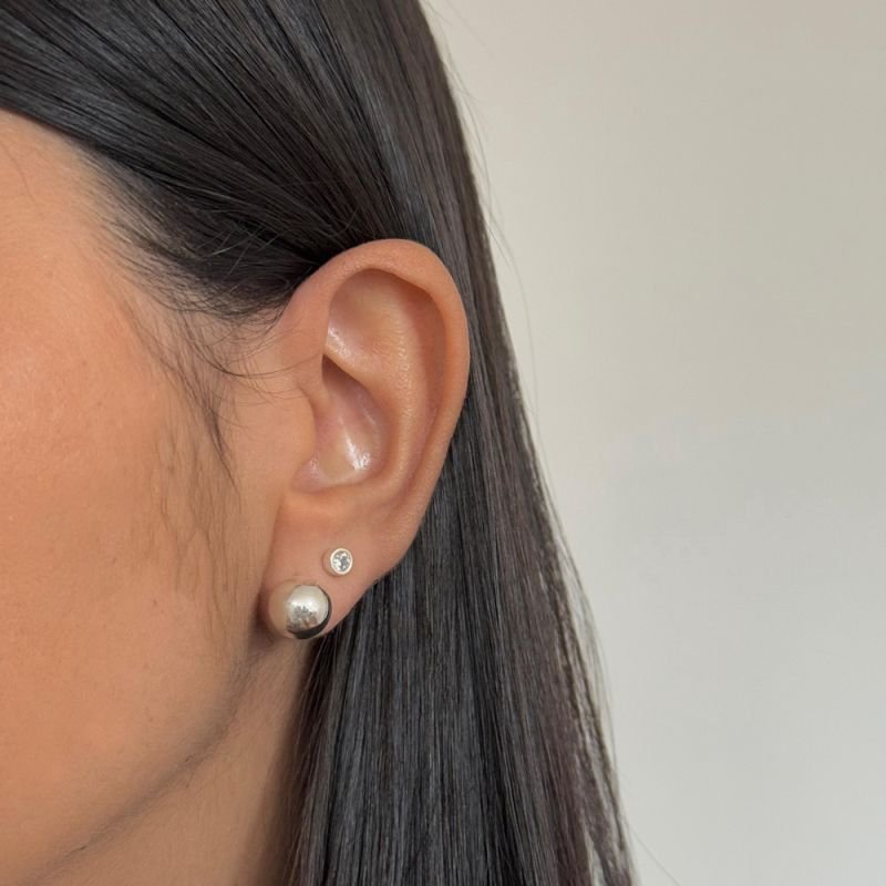 BRINCO ESFERA GG PRATA