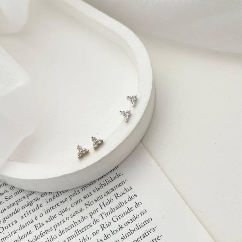 BRINCO FLORZINHA PRATA