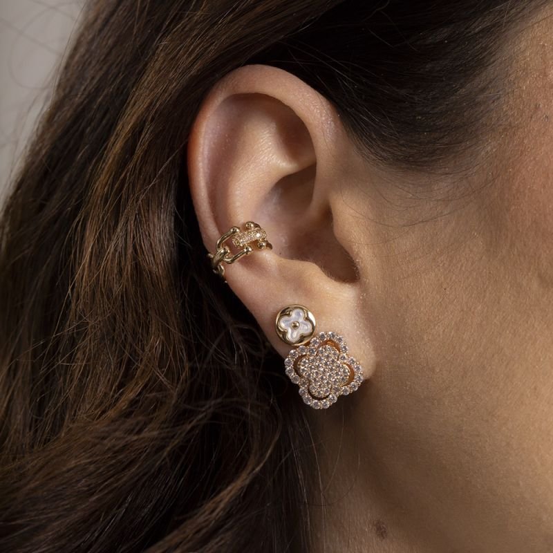 BRINCO MINI TREVO MADREPÉROLA