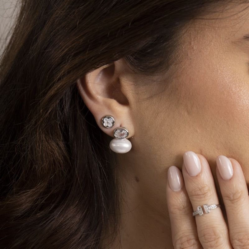 BRINCO MINI TREVO MADREPÉROLA