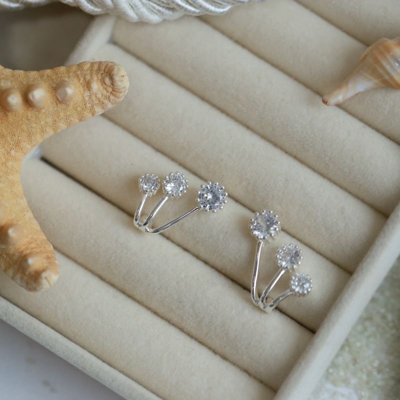 BRINCO TRIO DE LUZ PRATA