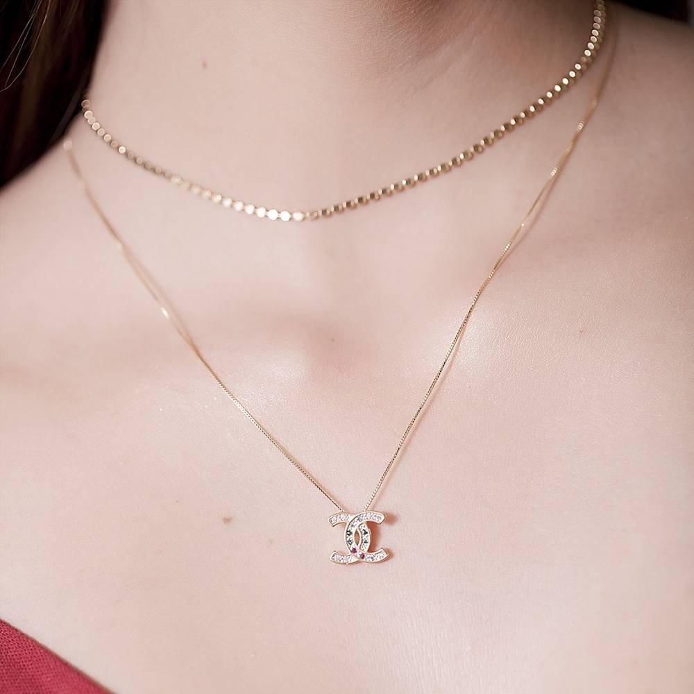 COLAR CHOCKER BOLINHA LISA