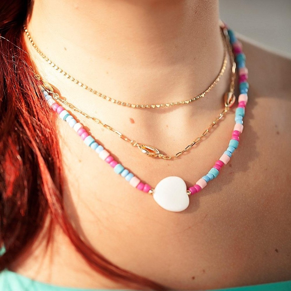 COLAR CHOCKER BOLINHA LISA