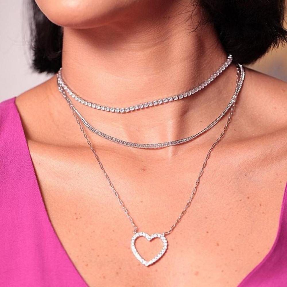 CHOKER RIVIERA ZIRCONIAS MAIORES