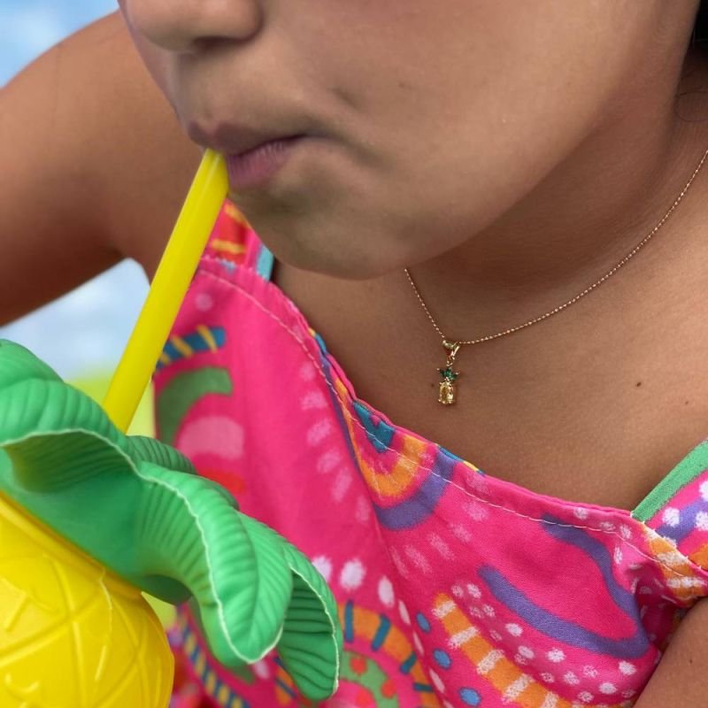 COLAR ABACAXI INFANTIL