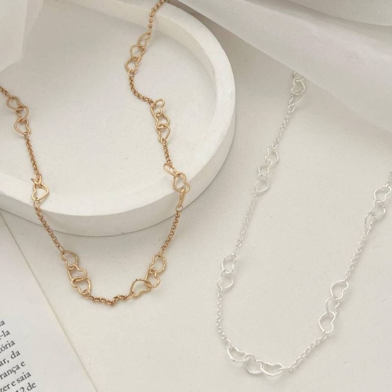 COLAR CHOKER CORAÇÕES